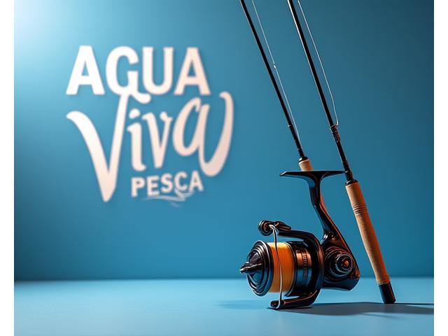 Set de caña y carrete de Agua Viva Pesca, perfectamente combinados.