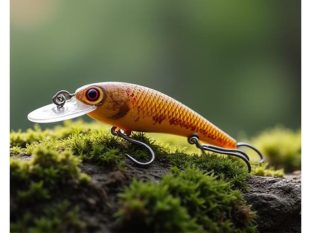 Señuelo de pesca biodegradable hecho de materiales naturales